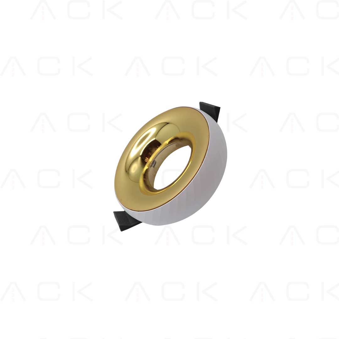 ACK Beyaz+Gold Sıva Altı Spotlıght 95*35Mm AH03-04124