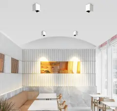 Cata Bergama Sıva Üstü Led Armatür Gu10 Duylu CT-5420 Beyaz Kasa