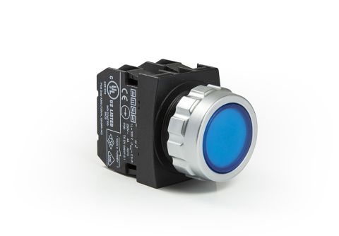 Emas H 30Mm Buton Mavi 2Nc - H202DM