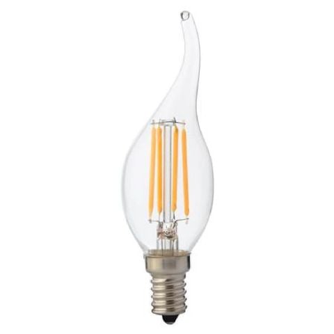 Horoz 001-014-1006 Filament Flame-6/Dim 6W 3000K E14 Led Ampul