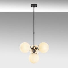 Aydinlatmadunyam Avize BlackAntiqueCream Akkas-10065