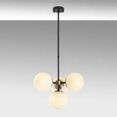 Aydinlatmadunyam Avize BlackAntiqueCream Akkas-10065