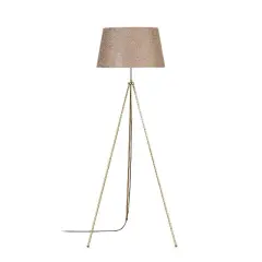 Aydinlatmadunyam Lambader VintageLight Brown Tripod-Nul-4062