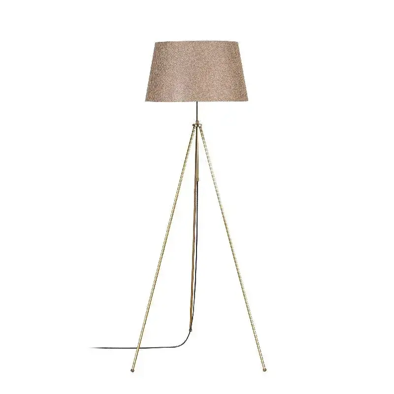 Aydinlatmadunyam Lambader VintageLight Brown Tripod-Nul-4062