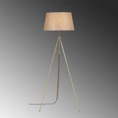 Aydinlatmadunyam Lambader VintageLight Brown Tripod-Nul-4062