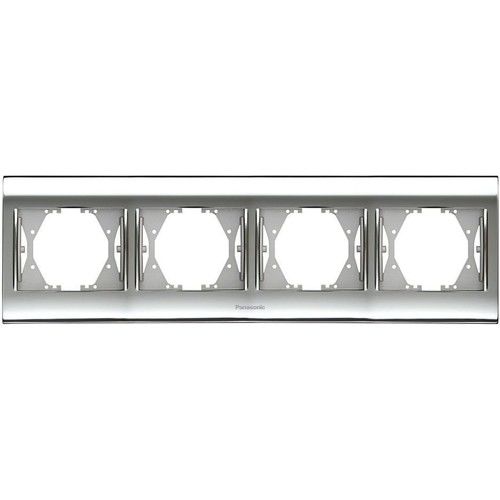 Panasonic Thea Blu Chrome Beyaz Dörtlü Çerçeve