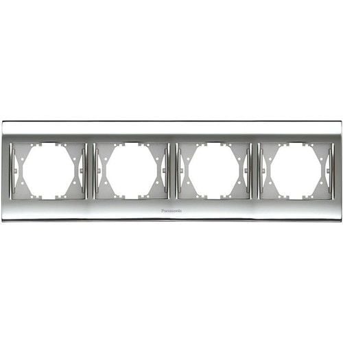 Panasonic Thea Blu Chrome Beyaz Dörtlü Çerçeve