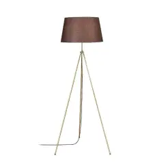 Aydinlatmadunyam Lambader Brown Tripod-Nul-4063