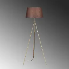 Aydinlatmadunyam Lambader Brown Tripod-Nul-4063