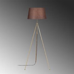 Aydinlatmadunyam Lambader Brown Tripod-Nul-4063