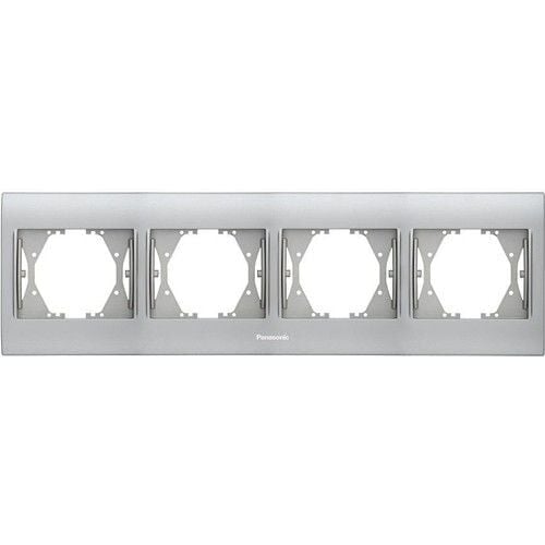 Panasonic Thea Blu Chrome Matt Beyaz Dörtlü Çerçeve