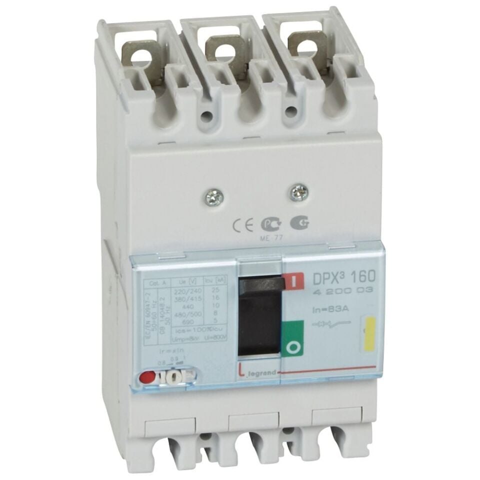 Legrand  DPX³160 TM 3P 63A 16kA LEG-420003