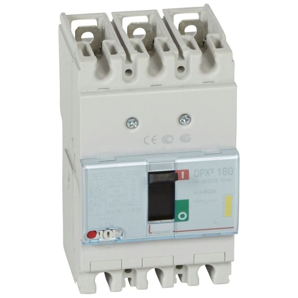 Legrand  DPX³160 TM 3P 80A 16kA LEG-420004