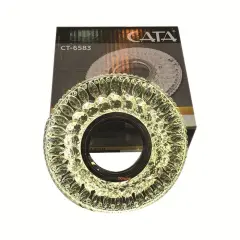 Cata Günışığı Led Çerçeveli Hanımeli Kristal Cam Spot CT-6583