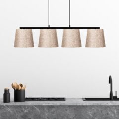 Aydinlatmadunyam Avize BlackBeige Varlik-10820