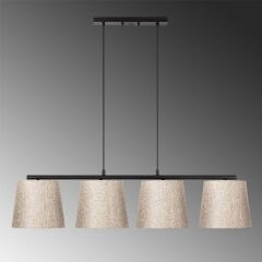 Aydinlatmadunyam Avize BlackBeige Varlik-10820