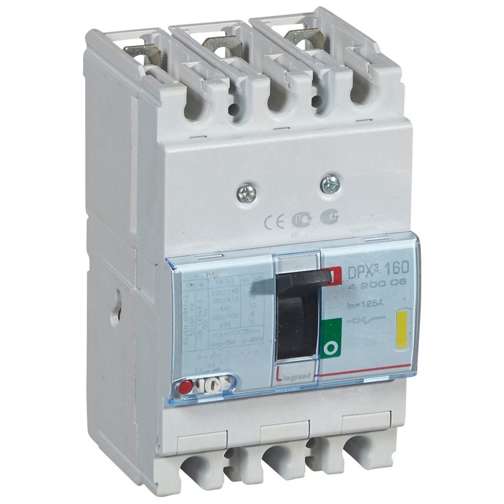 Legrand  DPX³160 TM 3P 125A 16kA LEG-420006