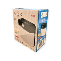 ACK Solar Led Sensörlü / Fotoselli Aplik 150Lm Abs+Ps Gövdeli Ip54 AG60-07881