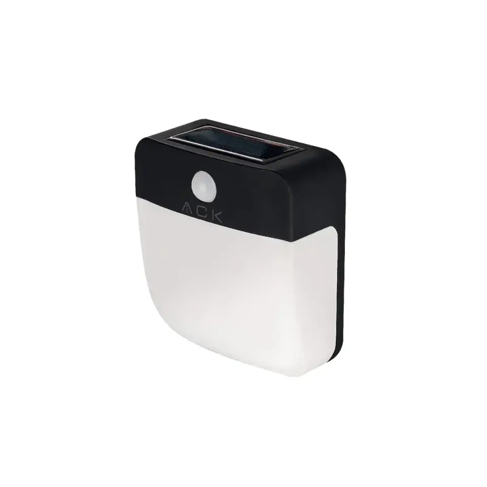 ACK Solar Led Sensörlü / Fotoselli Aplik 150Lm Abs+Ps Gövdeli Ip54 AG60-07881