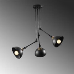 Aydinlatmadunyam Avize Black Dram-Nua-1420