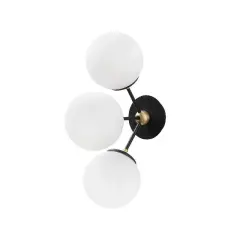 Aydinlatmadunyam Aplik BlackWhite Gondol-Nuw-3021