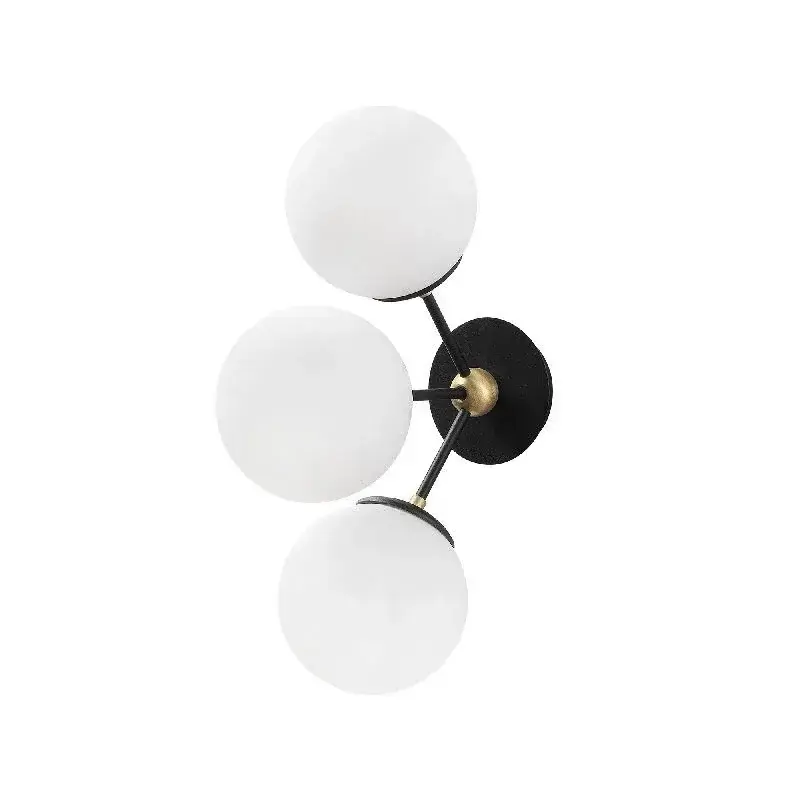 Aydinlatmadunyam Aplik BlackWhite Gondol-Nuw-3021