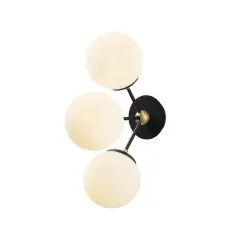 Aydinlatmadunyam Aplik BlackWhite Gondol-Nuw-3021