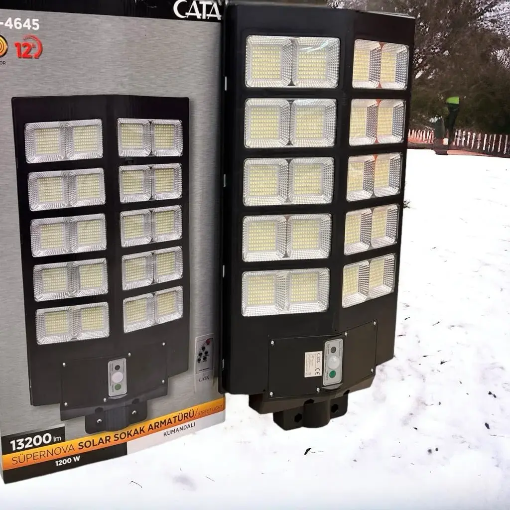 Cata 1200W 6400K SOLAR Armatür Led Bahçe Projektör CT-4645