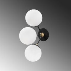 Aydinlatmadunyam Aplik BlackWhite Gondol-Nuw-3021