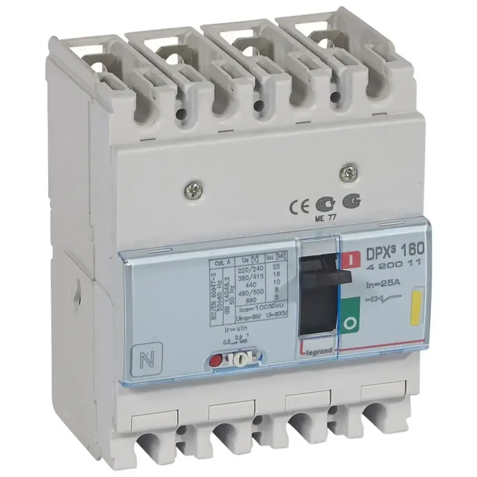 Legrand  DPX³160 TM 4P 25A 16kA LEG-420011
