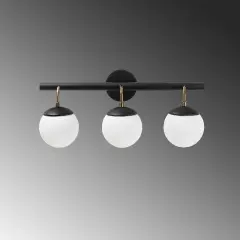 Aydinlatmadunyam Aplik BlackWhite Gondol-Nuw-3031