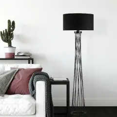 Aydinlatmadunyam Lambader Black Tall-13470