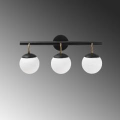 Aydinlatmadunyam Aplik BlackWhite Gondol-Nuw-3031