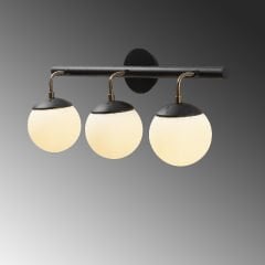 Aydinlatmadunyam Aplik BlackWhite Gondol-Nuw-3031