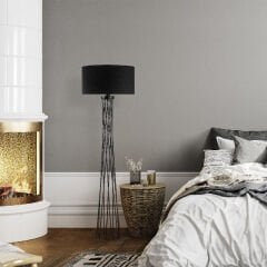 Aydinlatmadunyam Lambader Black Tall-13470