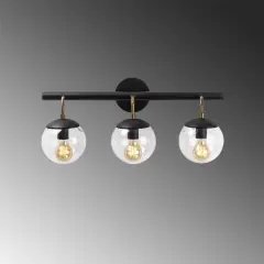 Aydinlatmadunyam Aplik Black Gondol-Nuw-3032
