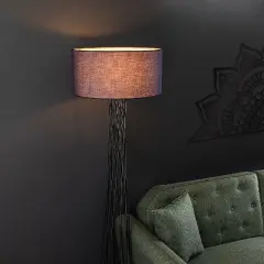 Aydinlatmadunyam Lambader Anthracite Tall-13471