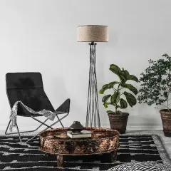 Aydinlatmadunyam Lambader White Tall-13473