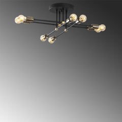 Aydinlatmadunyam Plafonyer Black Exhaust-Nua-1322