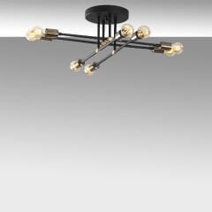 Aydinlatmadunyam Plafonyer Black Exhaust-Nua-1322