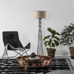 Aydinlatmadunyam Lambader White Tall-13473