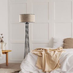 Aydinlatmadunyam Lambader White Tall-13473