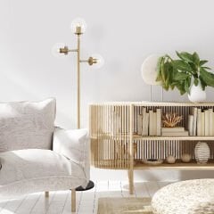 Aydinlatmadunyam Lambader Shiny Gold Atmaca-10285