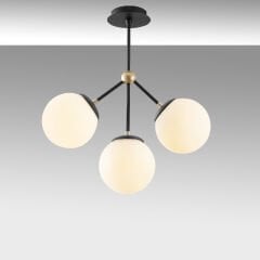 Aydinlatmadunyam Avize WhiteBlack Gondol-Nua-1031