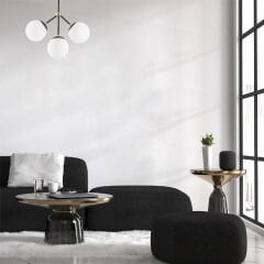 Aydinlatmadunyam Avize WhiteBlack Gondol-Nua-1031