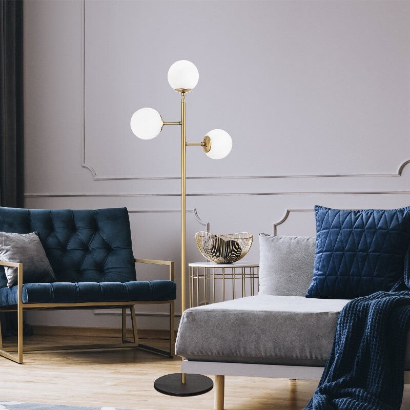 Aydinlatmadunyam Lambader Shiny Gold Atmaca-10290