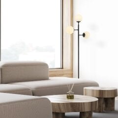 Aydinlatmadunyam Lambader BlackWhite Atmaca-10300