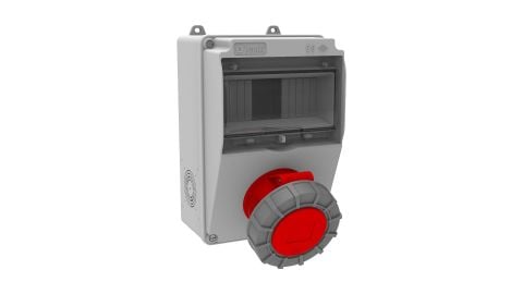 Bemis  4/32A. 380V. 1 Ad. Ön IP66 BH5-6124-0000