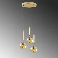 Aydinlatmadunyam Sarkit Shiny Gold King-11467