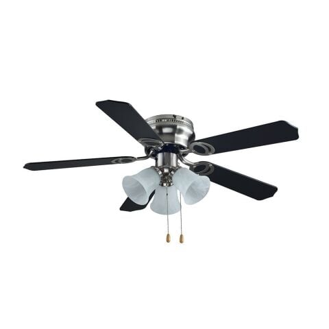 Vanti 60W Siyah Kaplama Tavan Vantilatör KCF284